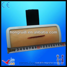 Human skin suture training model